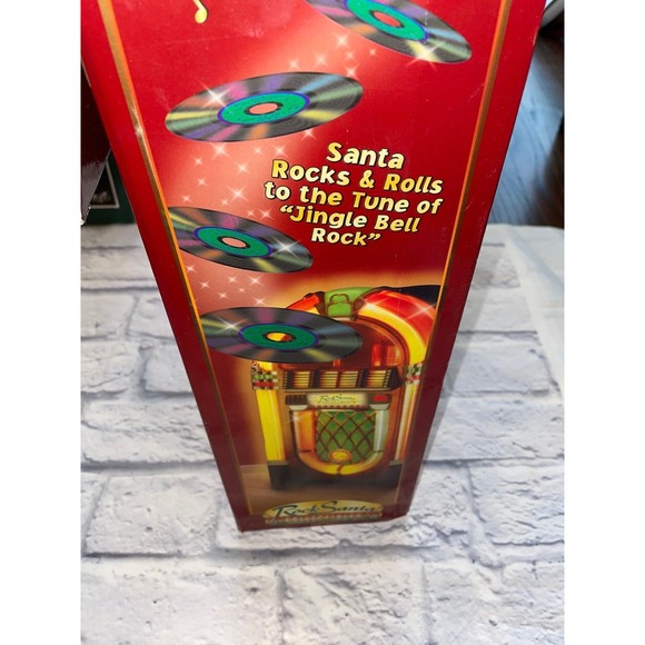 CHRISTMAS Jingle Bell Rock Santa Animated Dancing Singing Santa Claus - Picture 4 of 10